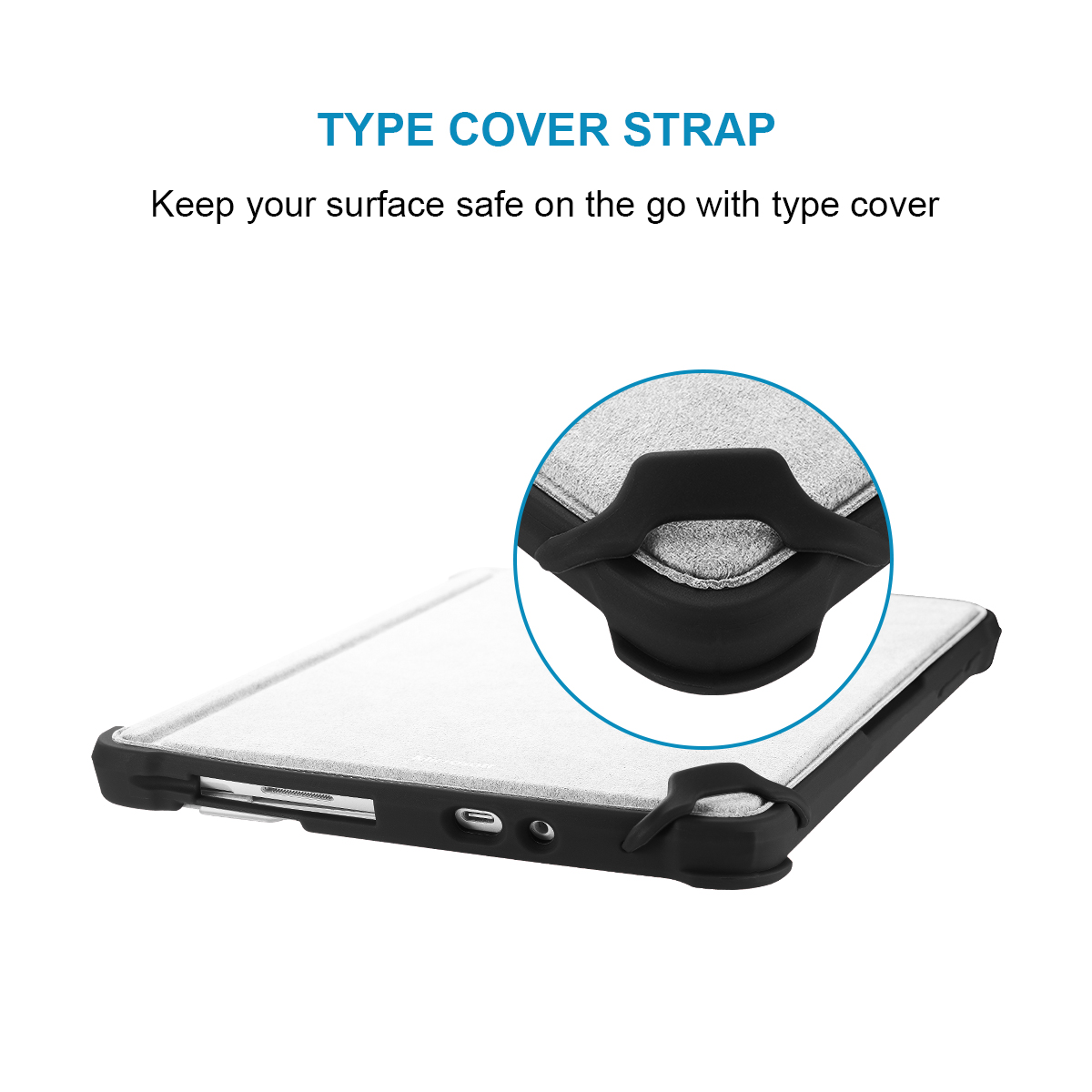 Shockproof TPU Rugged Stand Protective Covers with Kickstand Case for Microsoft Surface Go1/Go2 / Go3 2021